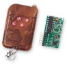 Módulo RF 4 canales + su control + Bateria