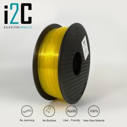 Filamento PLA Transparente amarillo 1,75mm