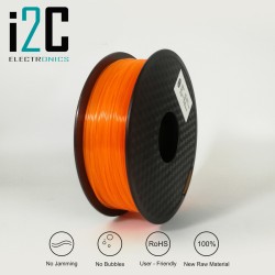 Filamento PLA Fluorescente naranja 1,75mm