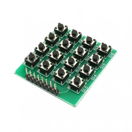 Teclado matricial 4x4 pcb