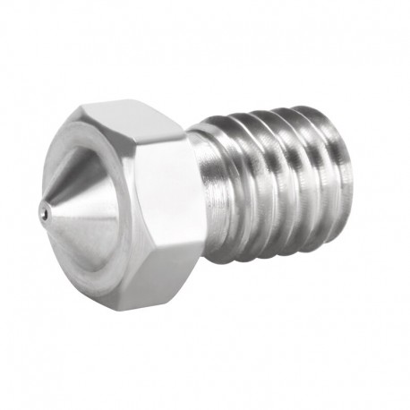 Nozzle V6 0,4mm Acero inox