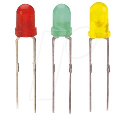 Kit de led 3mm Rojo, Amarillo y Verde