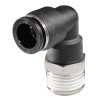 Conector neumático Codo de 3/8 para manguera