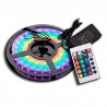 kit Tira led RGB 5050 5Mt. + control + cargador