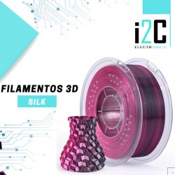 Filamento SILK Negro Fucsia