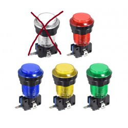 Pulsador Redondo 33mm ARCADE