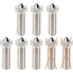 Boquilla de acero inox Volcano (UNIDAD)