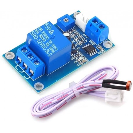 Módulo LDR con rele de 12V