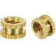 Tuerca moleteada M3*3*2.5 100pzs
