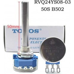 Potenciómetro RVQ24YS08-03 50S B502  