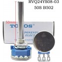 Potenciómetro RVQ24YS08-03 50S B502  