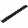 Espadin Hembra Negro 1x40 Pin 2.54mm