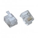 Conector Macho RJ12