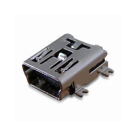 Conector mini USB B hembra SMD
