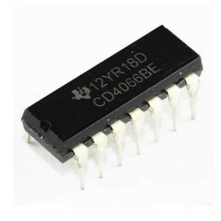 CD4066BE CMOS Switch Cuádruple Bilateral
