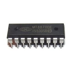 Decodificador de tonos MT8870DE DTMF
