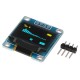 Pantalla OLED I2C de 0.96 Pulgadas 4Pines Azul Amarillo