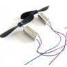 PAR de Motor + Helice para quadcopter